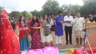 Photo of તાપી એજ્યુકેશન અકેડમી સંચાલિત પી.પી.સવાણી વિદ્યામંદિર ખાતે નવરાત્રી મહોત્સવની ઉજવણી કરાઈ: